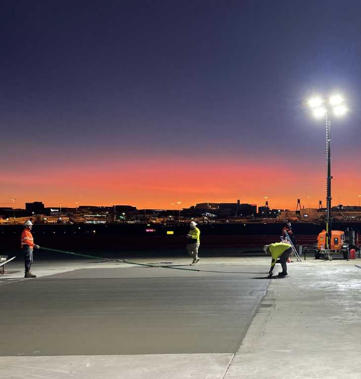 INTL Concrete Slab Replacement